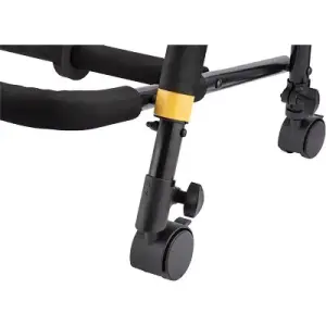 Hercules GS523B PLUS 3-Enstürman Tekerlekli Gitar Rack - 4