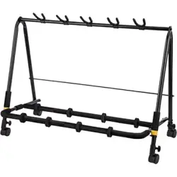 Hercules GS525B PLUS Hercules GS523B PLUS 5-Enstürman Tekerlekli Gitar Rack - 1