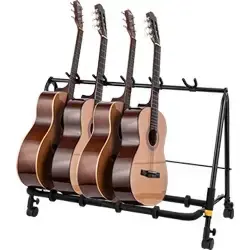 Hercules GS525B PLUS Hercules GS523B PLUS 5-Enstürman Tekerlekli Gitar Rack - 2
