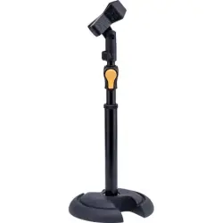 Hercules MS100B PLUS Masaüstü Yuvarlak Taban Mikrofon Standı - 1