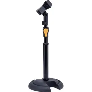 Hercules MS100B PLUS Masaüstü Yuvarlak Taban Mikrofon Standı - 1