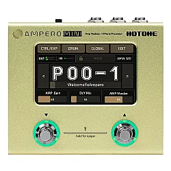 Hotone MP-50MT Ampero Mini Elektro Gitar Multi-Efekt Pedalı (Mustard) - HOTONE