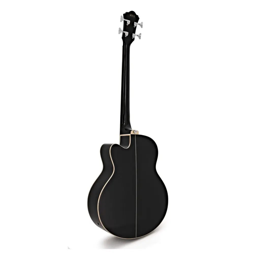 Ibanez AEB8E-BK AEL 4 String Acousric Bass Guitar - 2
