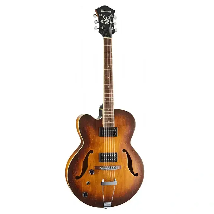 Ibanez AF55L-TF Artcore Serisi Jazz Body Tobacco Flat Left Handed Solak Elektro Gitar - 1