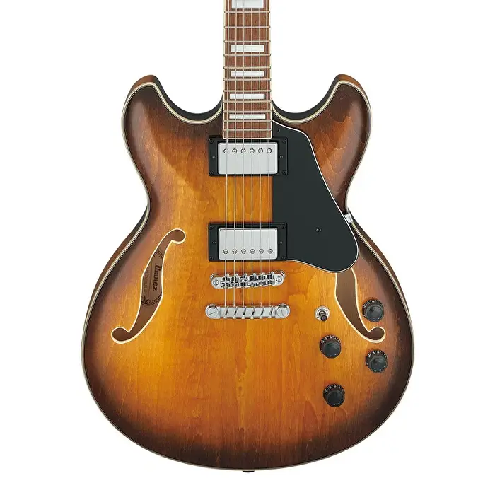 Ibanez AS73-TBC Artcore Semi Hollow Body Brown Sunburst Elektro Gitar - 3