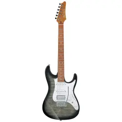 Ibanez AZ22S1F-TKS Transparent Black Sunburst Elektro Gitar - Ibanez