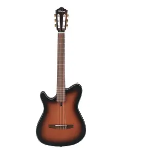Ibanez FRH10NL-BSF Thinline Solak Elektro Klasik Gitar - 1