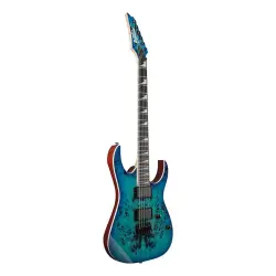 Ibanez GRGR221PA-AQB Aqua Burst Elektro Gitar - 1
