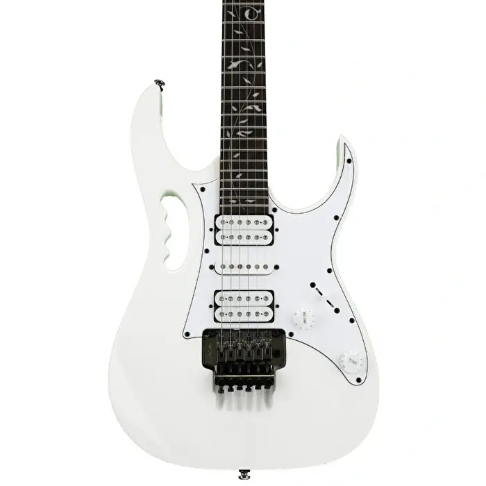Ibanez JEM JR-WH Steve Vai Jem Junior - Quantum HSH Beyaz Elektro Gitar - 3