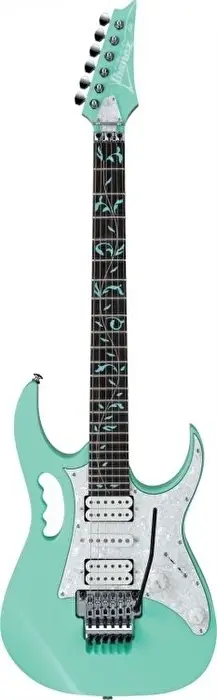 Ibanez JEM70V-SFG Steve Vai Signature Sea Foam Green Elektro Gitar - 1