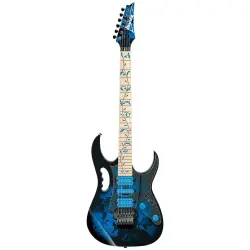 Ibanez JEM77P-BFP Blue Floral Pattern Elektro Gitar (GigBag Dahil) - Ibanez