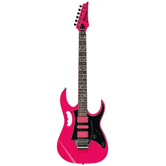 Ibanez JEMJRSP-PK Junior Steve Vai İmza Modeli Pembe Elektro Gitar - 1