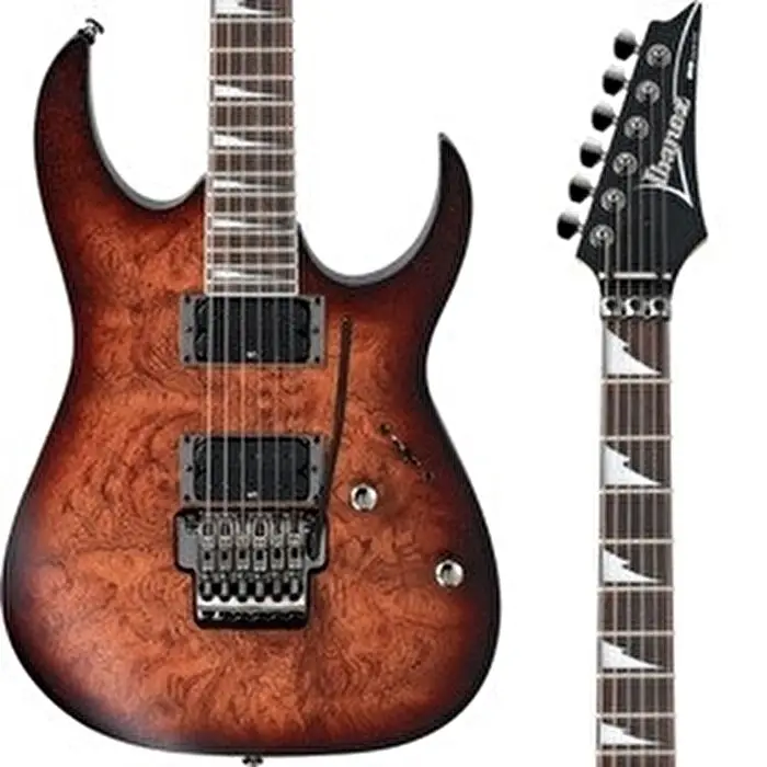 Ibanez RG420FB-NBF RG Serisi Natural Brown Burst Flat Elektro Gitar - 2