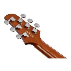 Ibanez TCM50-NT Natural High Gloss Elektro Akustik Gitar - 4