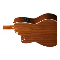 Ibanez TCM50-VBS Vintage Brown Sunburst High Gloss Elektro Akustik Gitar - 5