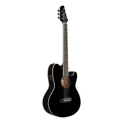 Ibanez TCY10E-BK Black High Gloss Elektro Akustik Gitar - 2