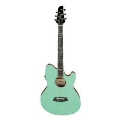 Ibanez TCY10E-SFH Seafoam Green High Gloss Elektro Akustik Gitar - 1