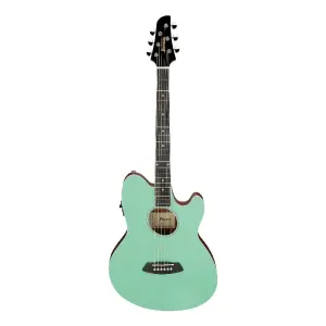 Ibanez TCY10E-SFH Seafoam Green High Gloss Elektro Akustik Gitar - 1