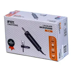 iFOX FX-20 Kablolu Dinamik Yaka Mikrofonu (1000 Ohm) - 7