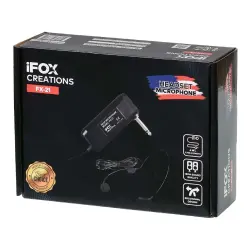 iFOX FX-21 Kablolu Dinamik Yaka Mikrofonu (1000 Ohm) - 4