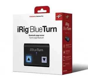 IK Multimedia iRig BlueTurn Işıklı Bluetooth Sayfa Değiştirme / Kaydırma Cihazı (iOS, Android & Mac) - 5