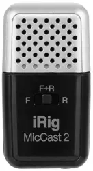 IK Multimedia iRig Mic Cast 2 Ultra-Kompakt Mikrofon (iOS & Android) - 1