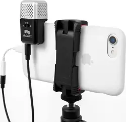 IK Multimedia iRig Mic Cast 2 Ultra-Kompakt Mikrofon (iOS & Android) - 3