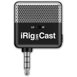 IK Multimedia iRig Mic Cast Ultra-Kompakt Mikrofon (iOS & Android) - 1