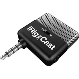 IK Multimedia iRig Mic Cast Ultra-Kompakt Mikrofon (iOS & Android) - 3