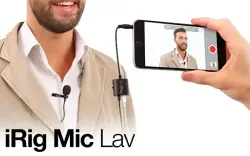 IK Multimedia iRig Mic Lav Lavalier / Lapel / Clip-On Mikrofon (iOS & Android) - 2