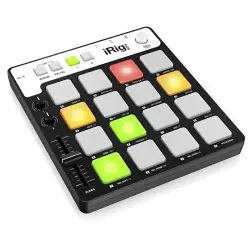 IK Multimedia iRig Pads MIDI Kontrol Padi(iOS, Mac & PC) - 1