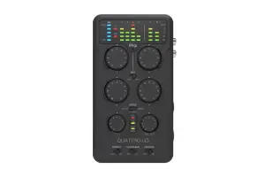 IK Multimedia iRig Pro Quattro I/O Deluxe Kayıt Mikseri - 4