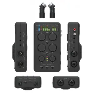 IK Multimedia iRig Pro Quattro I/O Kayıt Mikseri - 5