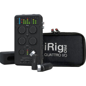 IK Multimedia iRig Pro Quattro I/O Deluxe Kayıt Mikseri - IK Multimedia