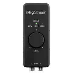 IK Multimedia iRig Stream iPhone, iPad ve Mac/PC için Canlı Yayın Ses Kartı - 1