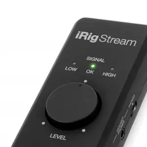 IK Multimedia iRig Stream iPhone, iPad ve Mac/PC için Canlı Yayın Ses Kartı - 3