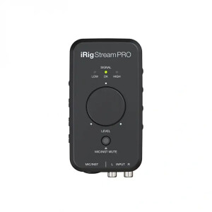 IK Multimedia iRig Stream Pro iPhone, iPad ve Mac/PC için Canlı Yayın Ses Kartı - IK Multimedia
