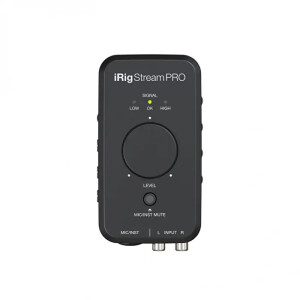 IK Multimedia iRig Stream Pro iPhone, iPad ve Mac/PC için Canlı Yayın Ses Kartı - IK Multimedia