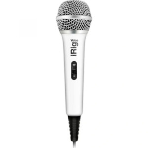 IK Multimedia iRig Voice White Karaoke Mikrofonu (iOS & Android) - IK Multimedia