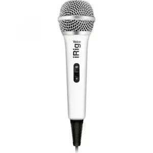 IK Multimedia iRig Voice White Karaoke Mikrofonu (iOS & Android) - 1