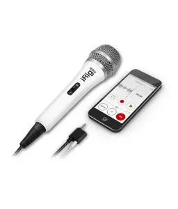 IK Multimedia iRig Voice White Karaoke Mikrofonu (iOS & Android) - 2