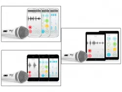 IK Multimedia iRig Voice White Karaoke Mikrofonu (iOS & Android) - 3