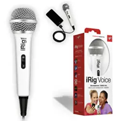 IK Multimedia iRig Voice White Karaoke Mikrofonu (iOS & Android) - 5