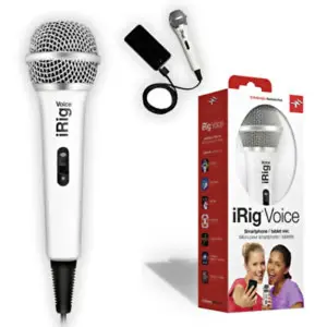 IK Multimedia iRig Voice White Karaoke Mikrofonu (iOS & Android) - 5