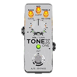IK Multimedia TONEX ONE AI Modeling Multi-FX Pedal with Joe Satriani Collection (Limited Edition Silver) - 2