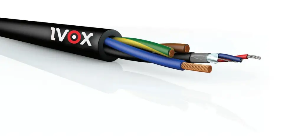 IVOX DMX AXION 311 3x1,5+2x0,22 mm² Hibrit Kablo - 1