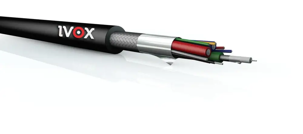 IVOX RGB 3 /8 3xCoax+8x0,14 mm² Multimedya Kablosu - 1
