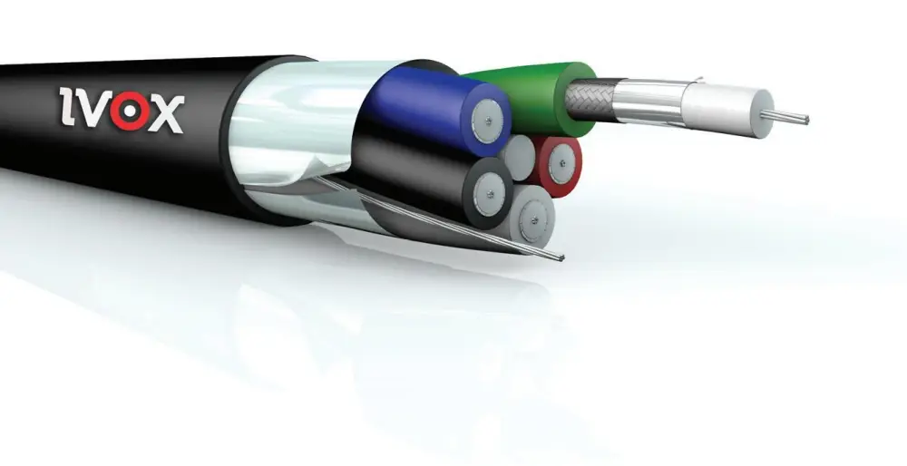 IVOX - IVOX RGB H/V LSZH 5xCoax Multimedya Kablosu