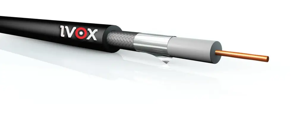 IVOX - IVOX VD 0.8 / 3.7 HD LSZH 0,8 mm Video Kablosu