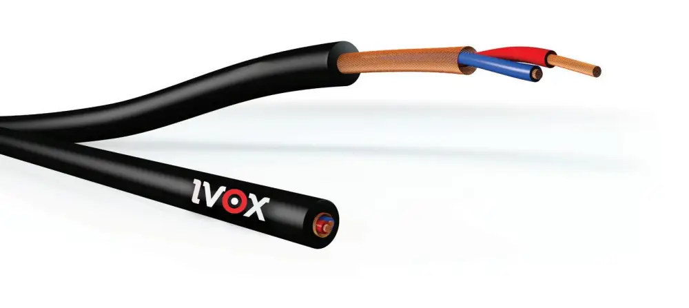 IVOX VF 2224 TWIN FLAT 2x2x0,20 mm² Düz Montaj Kablosu - 1